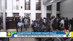 Ivory coast opposition protests grow after thiam, Gbagbo barred from election News Clip