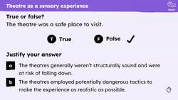 Exploring Shakespearean theatre as a sensory experience Instructional Video