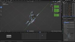 he Ultimate Guide to Blender 3D Rigging and Animation - Lesson 30 - Refining Our Walk Cycle Instructional Video