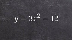Solve a quadratic by applying the square root method Instructional Video