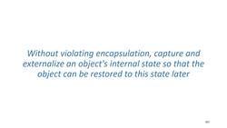 Behavioral Design Patterns in C++ - Introduction-Memento Instructional Video