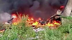 Wreckage of plane crash in Somalia that killed 6 Instructional Video