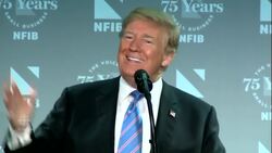 Trump doubles down on the border security issue during speech News Clip