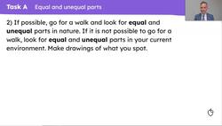 Secure identifying equal parts when they do not look the same Instructional Video