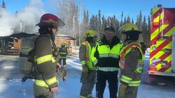 Fire destroys community centre and library in Tagish, Yukon News Clip