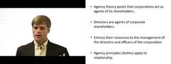 Agency Theory and Stakeholder Theory Instructional Video