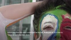 New York artist to hold his last Bodypainting Day News Clip