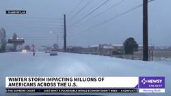 Winter Comes Roaring Back After Mild Temperatures In Parts Of U.S. News Clip