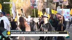 Hostage families lead 500-minute fast and march in Jerusalem News Clip