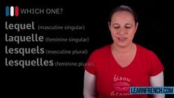 Lequel ? Instructional Video