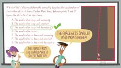 Physics Kinematics: Motion in a Straight Line - Misunderstanding Acceleration Instructional Video