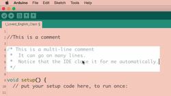Arduino code syntax: Arduino Course 3.2 Instructional Video