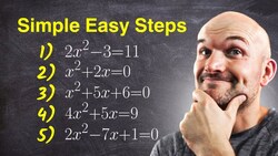 Mastering Quadratics in Easy Steps Instructional Video
