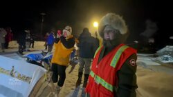Yukon Quest passes through Ross River News Clip