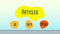 Articles in English | Learn English Instructional Video