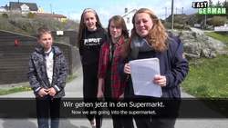 Grocery shopping in German Instructional Video
