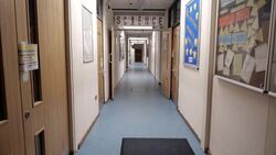 UK: Empty School during coronavirus epidemic lockdown. News Clip
