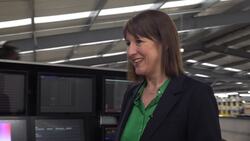 Chancellor Rachel Reeves visits Warner Brothers Studios in Watford News Clip