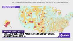 Gallup Poll: More Americans Mistrust Local And National Media News Clip