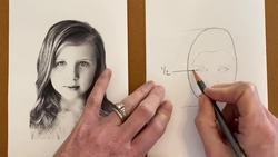 Portrait Drawing Tips (Facial Proportions) Instructional Video