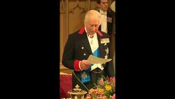 King Charles welcomes Trump at royal banquet News Clip