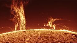 Watch 100,000-Mile-High Solar Prominence Soar Above Sun Instructional Video