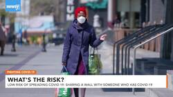 What's The Risk of Getting COVID-19 Through A Wall News Clip