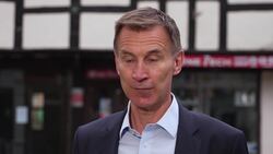 Inflation returns to 2% target for first time in nearly three years - Hunt interview News Clip