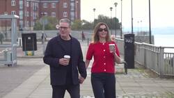 Sir Keir Starmer arrives at the Labour Party Conference ahead of his speech News Clip