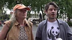 Blackadder actress and Game of Thrones actor speak at London nature march News Clip