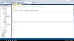 Microsoft SQL Server Development for Everyone - SQL COUNT Aggregate Function Instructional Video