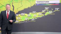 Warm, dry and less humid today with highs in the low 80s News Clip