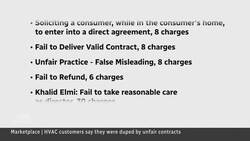 Broken promises and debt traps: Investigating questionable HVAC companies News Clip