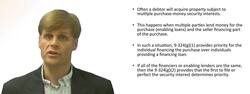 Priority of Multiple Purchase Money Security Interests Instructional Video