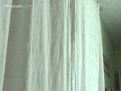How to Get Wrinkles out of Curtains Instructional Video