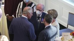 Charles, Camilla and Trudeau attended a reception at Rideau Hall News Clip