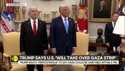 Donald Trump says US will 'take over' Gaza Strip during Netanyahu visit Instructional Video