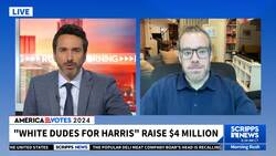 'White Dudes for Harris' group raises $4 million News Clip