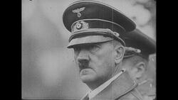 World War II Hitler Salute Stock Footage