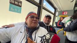 U.S. and Canadian fans put trade war aside for Detroit Tigers home opener News Clip