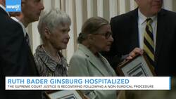 Justice Ruth Bader Ginsburg Recovering After Non-Surgical Procedure News Clip