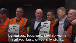UK strikes: Who is walking out in September? News Clip