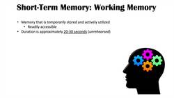 Types of Memory | Short Term & Working Memory, Long Term Memory (Explicit and Implicit) Instructional Video