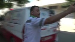 CLEAN : Palestinians rush to evacuate injured in bombardment on Gaza News Clip