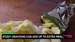Study: Snacking Can Add Up to Extra Meal News Clip