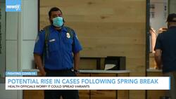 Health Officials Predict Potential COVID Spike After Spring Break News Clip