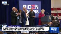 Kennedy family endorses Biden in show of dissent for RFK Jr. campaign News Clip