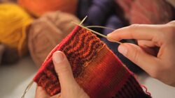 How to Work w/ Long Circular Needle using Magic Loop Method Instructional Video