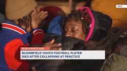 Bloomfield youth football player dies after collapsing during practice News Clip