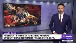 White House To Extend Student Loan Pause Through August News Clip